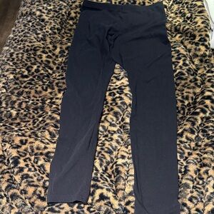 Mind body and soul size medium black leggings